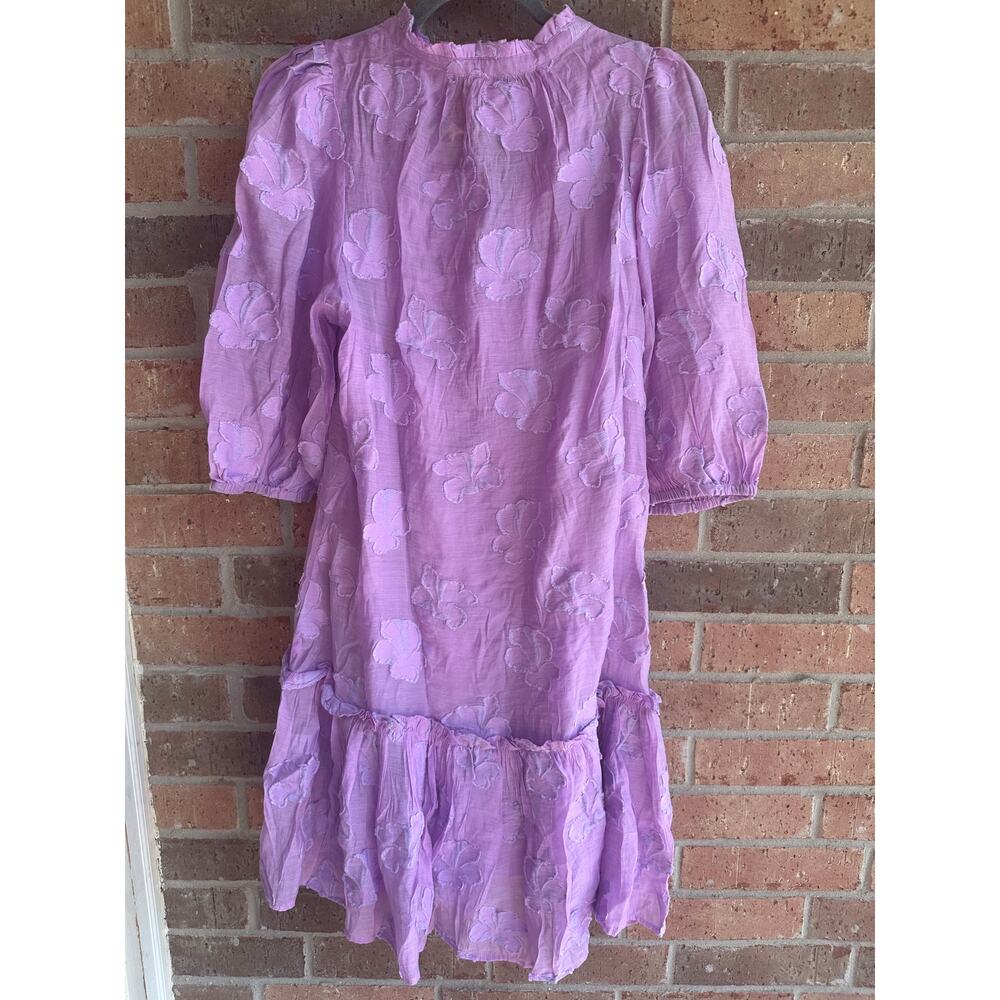 Sundance Lilac Floral Dress Size Small - Picture 2 of 3